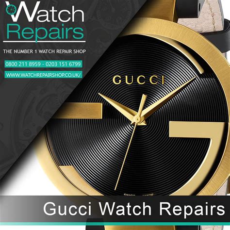 gucci watch service